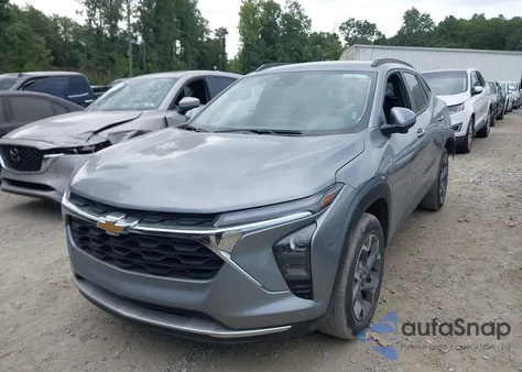 2025 Chevrolet Trax Fwd Lt из США, поврежденный, VIN KL77LHEP2SC235928